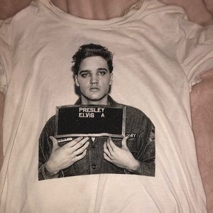 elvis presley mug shot shirt
